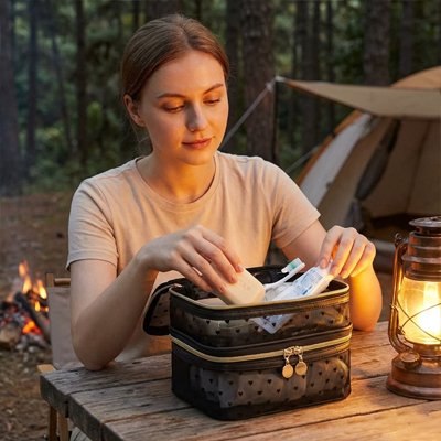 Trousse de toilette femme 