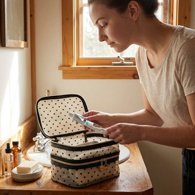 Trousse de toilette femme 