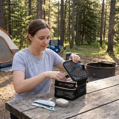 Trousse de toilette femme 