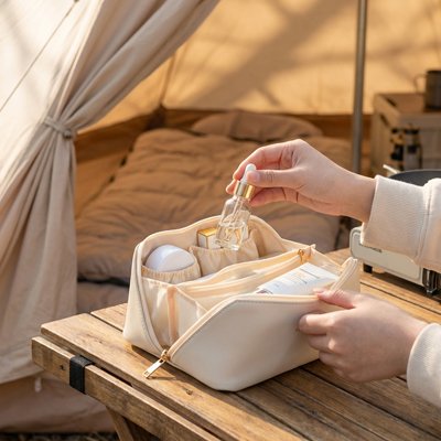 Trousse de toilette femme 
